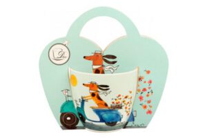 Šolja dogs world dog on a scooter 460 ml