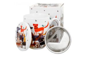 Šolja dogs sa infuzerom world dog walk 460 ml