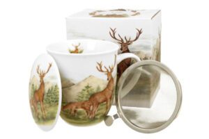 Šolja sa infuzerom World of Animals - Deer 430 ml
