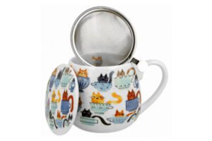 Šolja sa infuzerom cats world teacup cats 430 ml